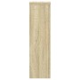 Soportes de plantas 2 uds madera roble Sonoma 17x17x60 cm de , Soportes para macetas - Ref: Foro24-852935, Precio: 53,18 €, D...