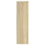 Plant stands 2 units oak wood Sonoma 17x17x60 cm by , Pot stands - Ref: Foro24-852935, Price: 53,18 €, Discount: %