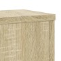 Soportes de plantas 2 uds madera roble Sonoma 17x17x60 cm de , Soportes para macetas - Ref: Foro24-852935, Precio: 53,18 €, D...