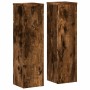 Plant stands 2 units smoked oak wood 17x17x60 cm by , Pot stands - Ref: Foro24-852937, Price: 48,35 €, Discount: %