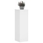 Soportes de plantas 2 uds madera ingeniería blanco 25x25x80 cm de , Soportes para macetas - Ref: Foro24-852942, Precio: 96,78...