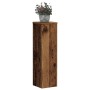 Soportes de plantas 2 uds madera roble envejecido 17x17x60 cm de , Soportes para macetas - Ref: Foro24-852940, Precio: 53,71 ...