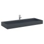 Lavabo de fundición de mineral/mármol antracita 120x46x11 cm de , Lavabos - Ref: Foro24-155986, Precio: 273,29 €, Descuento: %