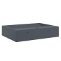 Cast mineral/marble anthracite washbasin 50x38x13 cm by , Sinks - Ref: Foro24-155984, Price: 124,91 €, Discount: %