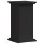 Soportes para plantas madera de ingeniería negro 33x33x60 cm de , Soportes para macetas - Ref: Foro24-852961, Precio: 53,51 €...