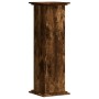 Engineered smoked oak wood plant stands 33x33x100cm by , Pot stands - Ref: Foro24-852982, Price: 62,99 €, Discount: %