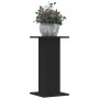 Soportes de plantas 2 uds madera ingeniería negro 30x30x60 cm de , Soportes para macetas - Ref: Foro24-3307856, Precio: 62,67...