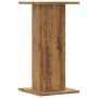 Plant stands 2 units oak wood artisan 30x30x60 cm by , Pot stands - Ref: Foro24-3307863, Price: 68,38 €, Discount: %