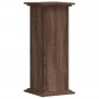 Soportes de plantas madera ingeniería marrón roble 33x33x80 cm de , Soportes para macetas - Ref: Foro24-852975, Precio: 58,99...