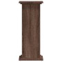 Soportes de plantas madera ingeniería marrón roble 33x33x80 cm de , Soportes para macetas - Ref: Foro24-852975, Precio: 58,99...