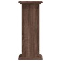 Soportes de plantas madera ingeniería marrón roble 33x33x80 cm de , Soportes para macetas - Ref: Foro24-852975, Precio: 58,99...