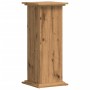 Soportes de planta madera ingeniería roble artisian 33x33x80 cm de , Soportes para macetas - Ref: Foro24-852977, Precio: 57,5...