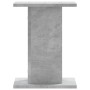 Plant stands 2 units gray wood concrete 30x30x40 cm by , Pot stands - Ref: Foro24-3307849, Price: 44,07 €, Discount: %