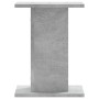 Plant stands 2 units gray wood concrete 30x30x40 cm by , Pot stands - Ref: Foro24-3307849, Price: 44,07 €, Discount: %