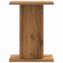 Plant stands 2 units oak wood artisan 30x30x40 cm by , Pot stands - Ref: Foro24-3307854, Price: 57,35 €, Discount: %