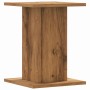 Plant stands 2 units oak wood artisan 30x30x40 cm by , Pot stands - Ref: Foro24-3307854, Price: 57,35 €, Discount: %