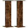 Plant stands 2 units smoked oak wood 30x30x95 cm by , Pot stands - Ref: Foro24-3307877, Price: 76,64 €, Discount: %