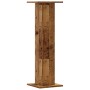 Soportes para plantas 2 uds madera roble envejecido 30x30x95 cm de , Soportes para macetas - Ref: Foro24-3307880, Precio: 84,...