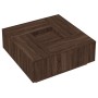 Engineered wood brown oak coffee table 100x100x40 cm by , Coffee table - Ref: Foro24-3284055, Price: 174,31 €, Discount: %