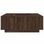 Engineered wood brown oak coffee table 100x100x40 cm by , Coffee table - Ref: Foro24-3284055, Price: 174,31 €, Discount: %