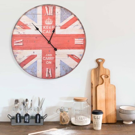 UK vintage wall clock 60 cm by vidaXL, Wall clocks - Ref: Foro24-325179, Price: 28,68 €, Discount: %