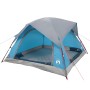 Waterproof blue 4-person tent by , tents - Ref: Foro24-4009453, Price: 80,99 €, Discount: %