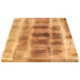 Rechteckiger Tisch aus grobem Mangoholz 160x50x2,5 cm. von , Tischplatten - Ref: Foro24-371324, Preis: 123,30 €, Rabatt: %