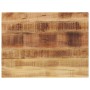 Rechteckiger Tisch aus grobem Mangoholz, 80x60x2,5 cm. von , Tischplatten - Ref: Foro24-371330, Preis: 56,91 €, Rabatt: %