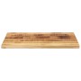 Rechteckiger Tisch aus grobem Mangoholz, 80x60x2,5 cm. von , Tischplatten - Ref: Foro24-371330, Preis: 56,91 €, Rabatt: %