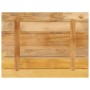 Rectangular table board made of rough mango wood, measuring 80x60x2.5 cm. by , Table tops - Ref: Foro24-371330, Price: 56,91 ...