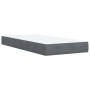 Cama box spring con colchón terciopelo gris oscuro 80x200 cm de , Camas y somieres - Ref: Foro24-3287585, Precio: 350,27 €, D...