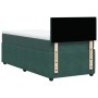 Cama box spring con colchón terciopelo verde oscuro 80x200 cm de , Camas y somieres - Ref: Foro24-3287587, Precio: 335,23 €, ...