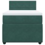 Box spring bed with dark green velvet mattress 80x200 cm by , Beds and slatted bases - Ref: Foro24-3287593, Price: 335,10 €, ...