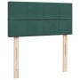 Box spring bed with dark green velvet mattress 80x200 cm by , Beds and slatted bases - Ref: Foro24-3287593, Price: 335,10 €, ...