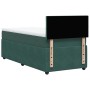 Box spring bed with dark green velvet mattress 80x200 cm by , Beds and slatted bases - Ref: Foro24-3287593, Price: 335,10 €, ...