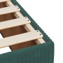 Box spring bed with dark green velvet mattress 80x200 cm by , Beds and slatted bases - Ref: Foro24-3287593, Price: 335,10 €, ...