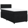 Box spring bed with black velvet mattress 80x200 cm by , Beds and slatted bases - Ref: Foro24-3287598, Price: 341,99 €, Disco...