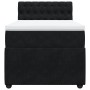 Box spring bed with black velvet mattress 80x200 cm by , Beds and slatted bases - Ref: Foro24-3287598, Price: 341,99 €, Disco...