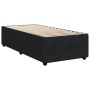 Box spring bed with black velvet mattress 80x200 cm by , Beds and slatted bases - Ref: Foro24-3287598, Price: 341,99 €, Disco...