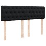 Box spring bed with black velvet mattress 160x200 cm by , Beds and slatted bases - Ref: Foro24-3287790, Price: 582,69 €, Disc...