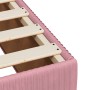 Box spring bed with pink velvet mattress 160x200 cm by , Beds and slatted bases - Ref: Foro24-3287799, Price: 584,67 €, Disco...