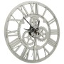 Reloj de pared acrílico plateado 30 cm de vidaXL, Relojes de pared - Ref: Foro24-325169, Precio: 32,05 €, Descuento: %