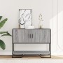 Engineered wood gray Sonoma console table 100x35x74.5 cm by , Side tables - Ref: Foro24-848537, Price: 98,82 €, Discount: %