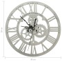 Reloj de pared acrílico plateado 30 cm de vidaXL, Relojes de pared - Ref: Foro24-325169, Precio: 32,05 €, Descuento: %