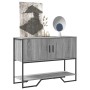 Engineered wood gray Sonoma console table 100x35x74.5 cm by , Side tables - Ref: Foro24-848537, Price: 98,82 €, Discount: %