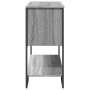 Engineered wood gray Sonoma console table 100x35x74.5 cm by , Side tables - Ref: Foro24-848537, Price: 98,82 €, Discount: %