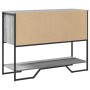 Engineered wood gray Sonoma console table 100x35x74.5 cm by , Side tables - Ref: Foro24-848537, Price: 98,82 €, Discount: %