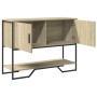 Mesa consola madera de ingeniería roble Sonoma 100x35x74,5 cm de , Mesas auxiliares - Ref: Foro24-848535, Precio: 84,00 €, De...