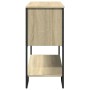 Mesa consola madera de ingeniería roble Sonoma 100x35x74,5 cm de , Mesas auxiliares - Ref: Foro24-848535, Precio: 84,00 €, De...