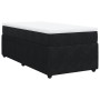 Cama box spring con colchón cuero sintético negro 90x190 cm de , Camas y somieres - Ref: Foro24-3285610, Precio: 341,06 €, De...